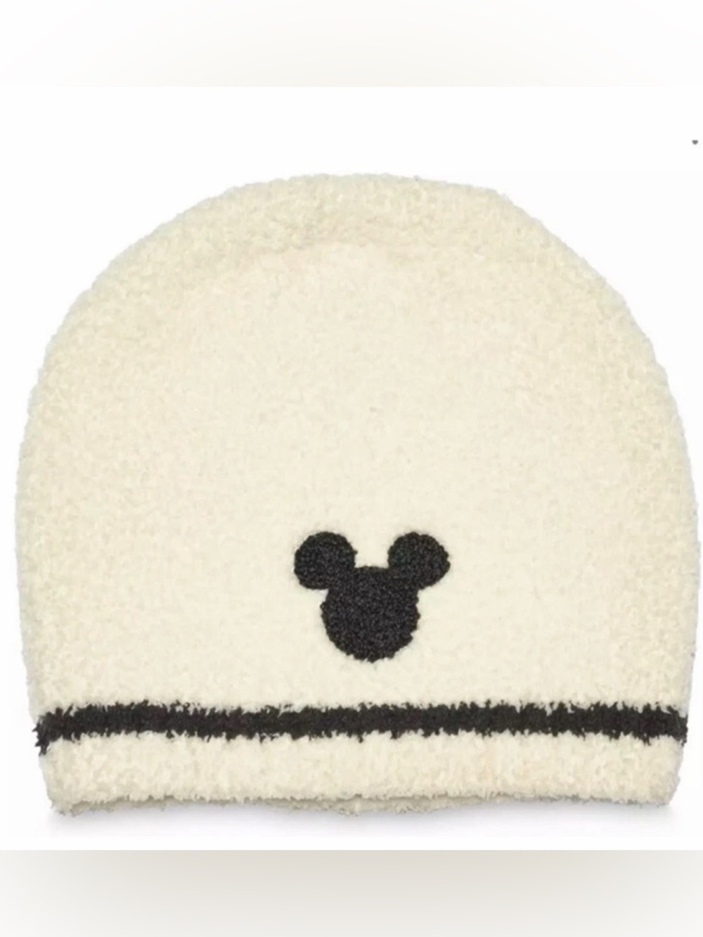 NWT Barefoot Dreams CozyChic Disney Cream Beanie
